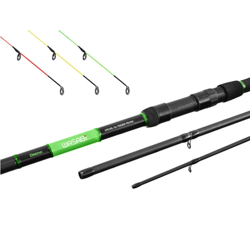 Wędka Delphin WASABI Feeder 360cm 100g – solidna feederówka dla początkujących