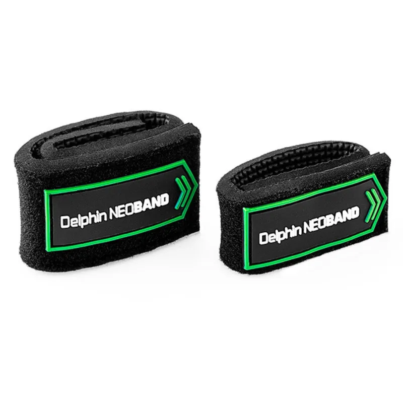 Opaski neoprenowe Delphin 2 szt. – bezpieczny transport wędek