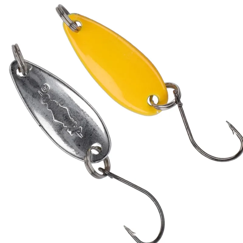 Błystka Mini Trout 2.4cm 2.5g 10 – pomarańczowo-srebrna błystka Trout Area