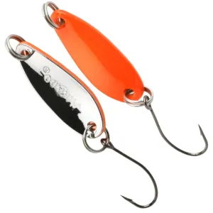 Błystka Mini Trout 2.4cm 2.5g ORANGE – pomarańczowo-srebrna błystka Trout Area