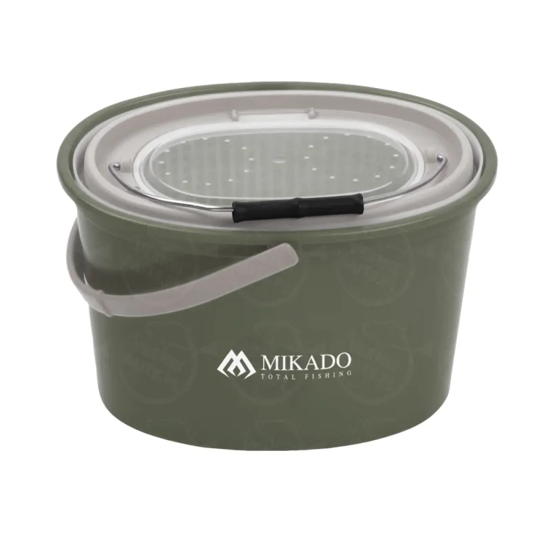 Wiadro na żywca Mikado 325 (31×22×22 cm) – dwuczęściowe wiadro transportowe