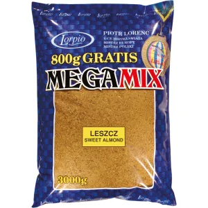 Zanęta Lorpio Mega Mix Leszcz Sweet Almond 3 kg – skuteczna zanęta na leszcza i karpia