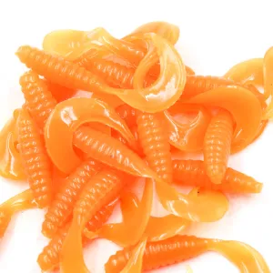 Twister Mann’s OR 3 cm – skuteczna guma pomarańczowa na okonie i pstrągi