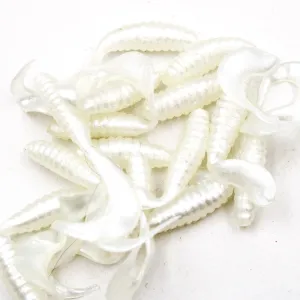 Twister Mann’s PL 3 cm – skuteczna biała guma na okonie i pstrągi