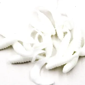 Twister Mann’s W 3 cm – biały klasyk na okonie i pstrągi