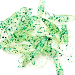 Twister Mann’s WH 3 cm – biała guma na okonie i pstrągi