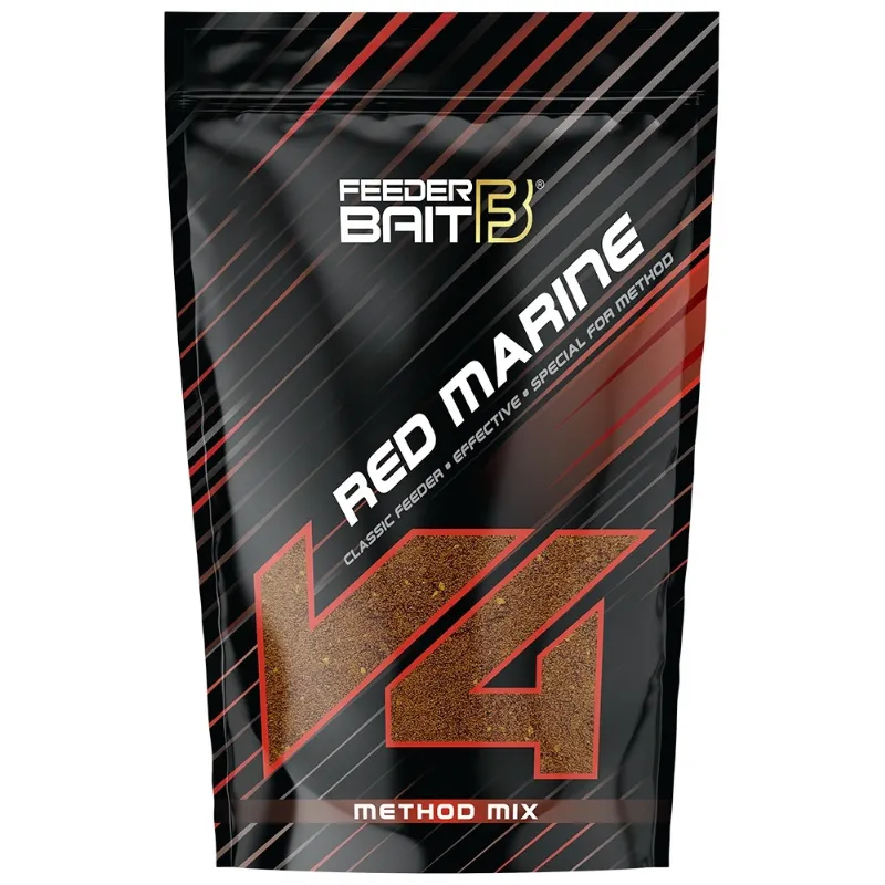 Feeder Bait Method Mix V4 Red Marine 800g – skuteczna zanęta method feeder