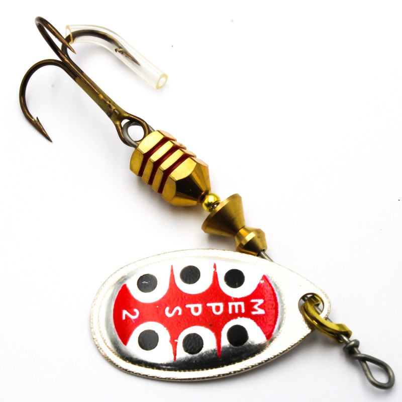 Mepps Aglia TW srebrna 2 – wszechstronna błystka z wymienną kotwiczką