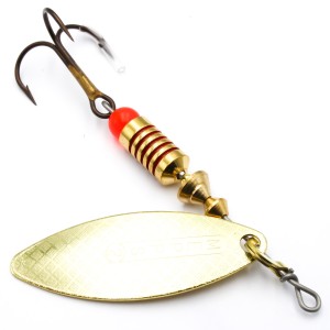 Mepps Aglia Long złota 2 – błystka na klenia, okonia i pstrąga