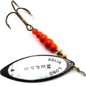 Mepps Aglia Long Rainbo czarna 4 – błystka na szczupaka i sandacza