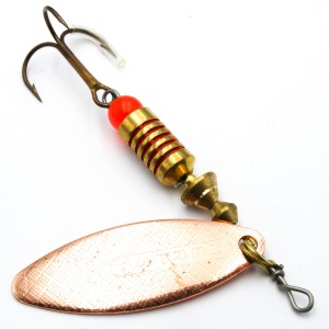 Mepps Aglia Long miedziana 3 – błystka na szczupaka i sandacza