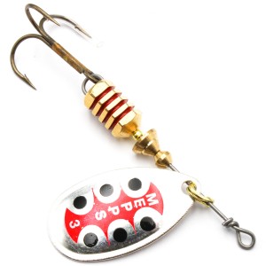 Mepps Aglia TW srebrna 3 – wszechstronna błystka na bolenia, klenia i szczupaka