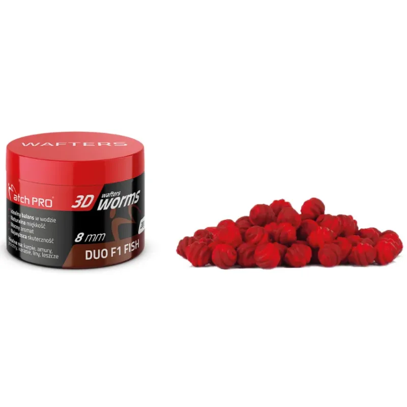 Top Worms Wafters Duo F1 Fish 8mm MatchPro – przynęta feeder rybna