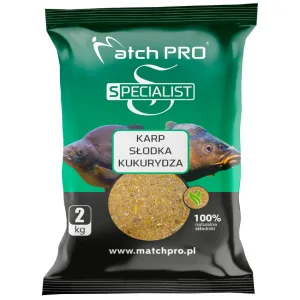 Zanęta MatchPro Specialist Karp Słodka Kukurydza 2 kg