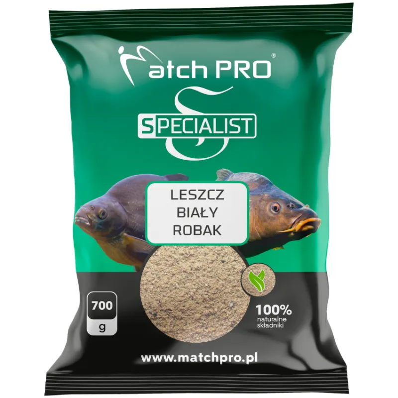 Zanęta MatchPro Specialist Leszcz Biały Robak 700g – skuteczna zanęta na duże leszcze