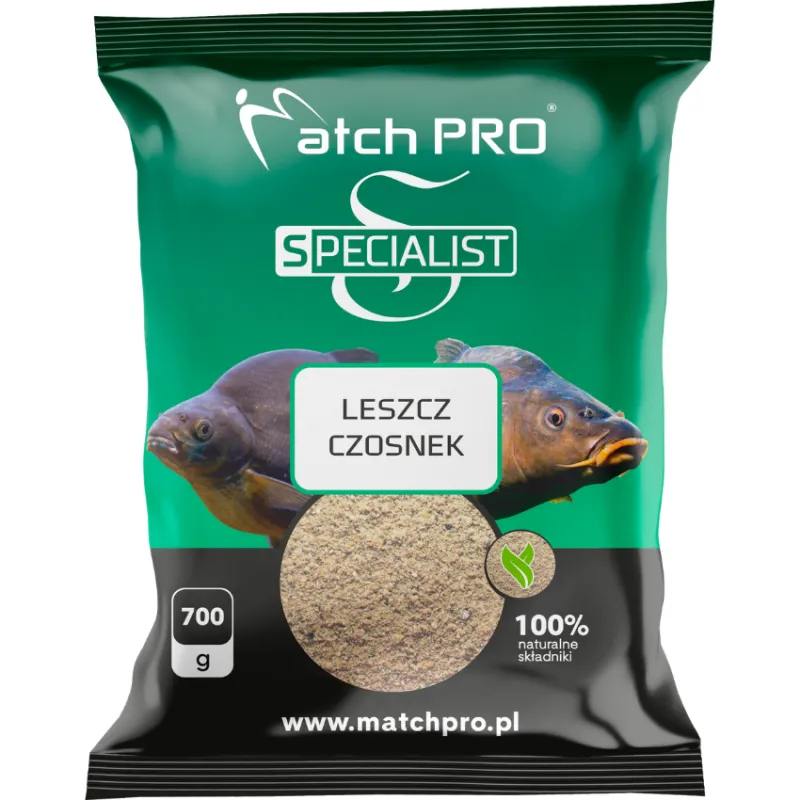 Zanęta MatchPro Specialist Leszcz Czosnek 700g – skuteczna zanęta czosnkowa na leszcze