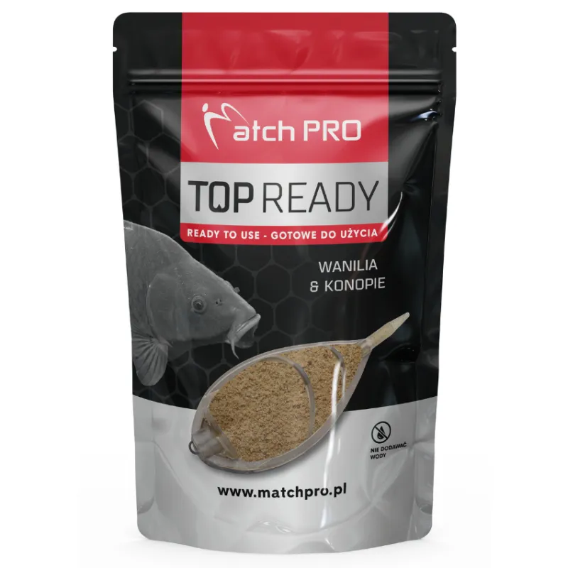 MatchPro Method Mix Ready Wanilia Konopie 700g – gotowa zanęta do method feeder