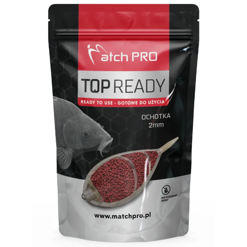 Pellet MatchPro Ready Ochotka 2mm 700g – gotowy pellet do method feeder