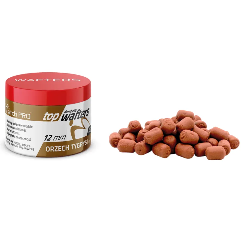 MatchPro Top Dumbells Wafters Orzech Tygrysi 12mm – tiger nut na karpia
