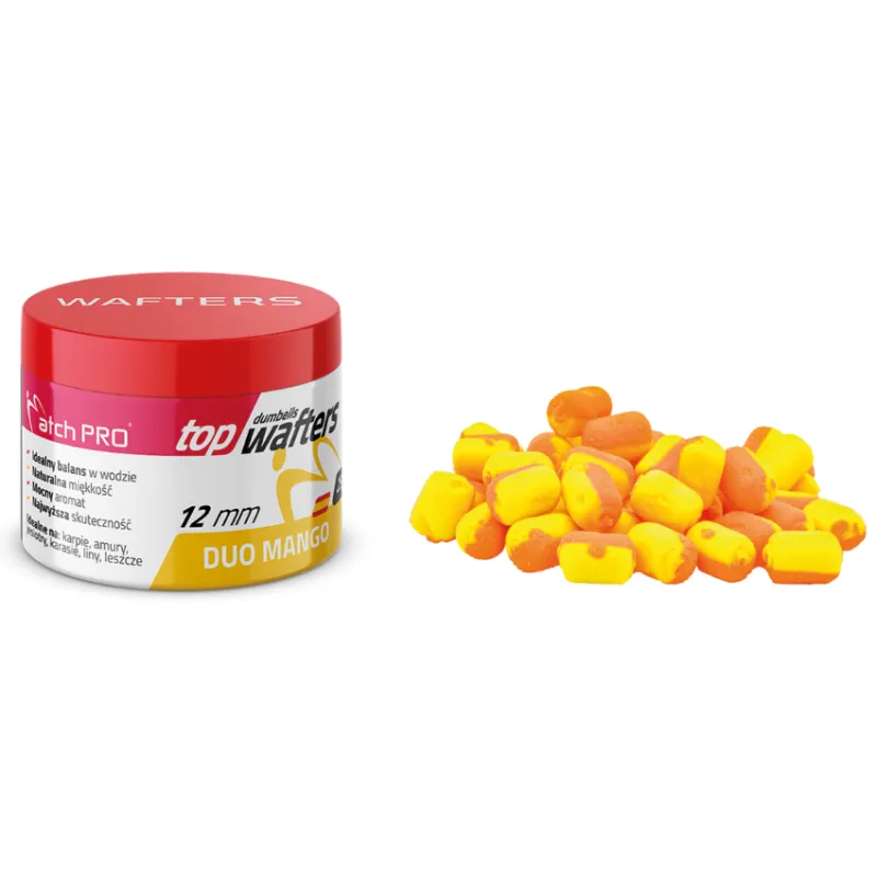 MatchPro Top Dumbells Wafters Duo Mango 12mm – mango na karpia