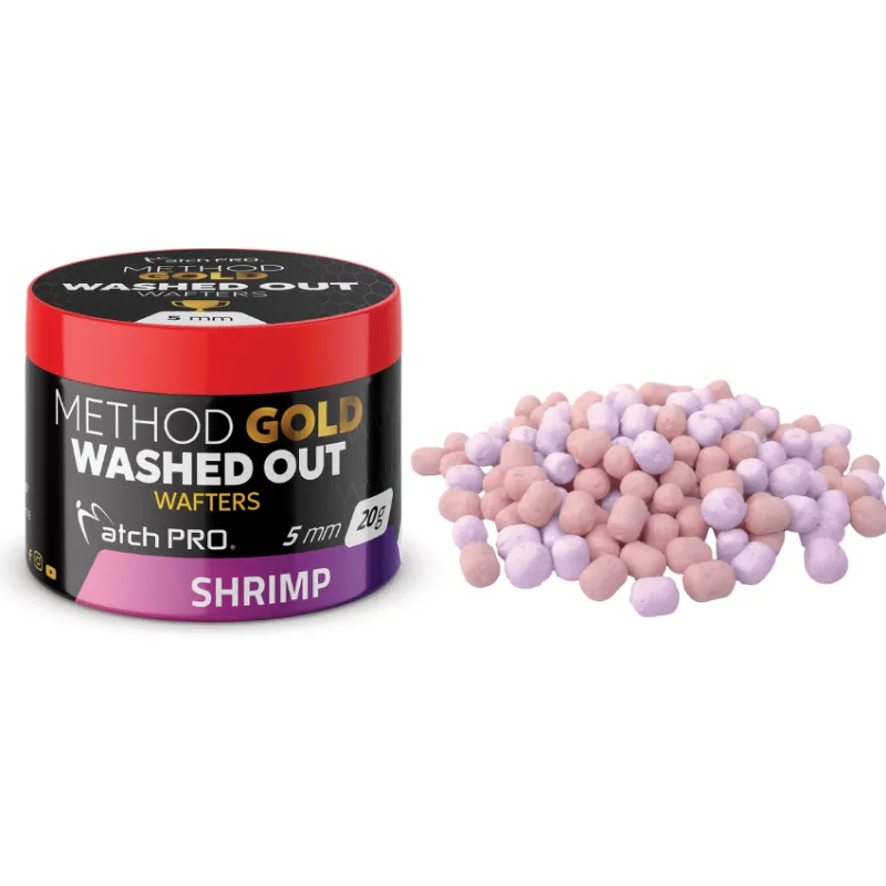 Gold Wafters Washed Out Shrimp 5mm MatchPro – Method