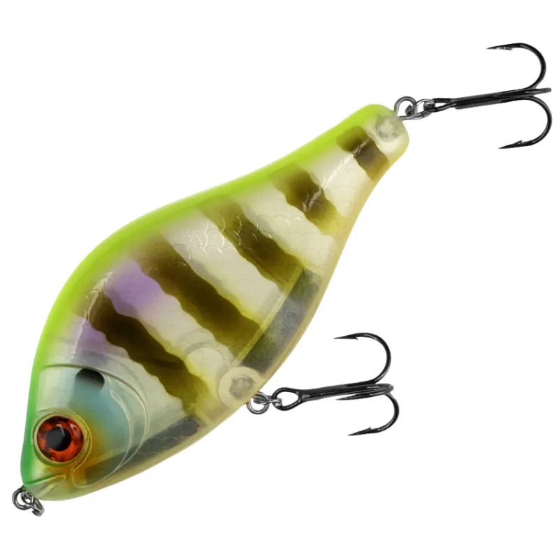 Mikado MFT Jerk 7cm Chartreuse Blue Suspending