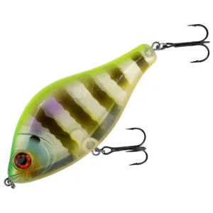 Mikado MFT Jerk 10cm Chartreuse Bluegill Suspending