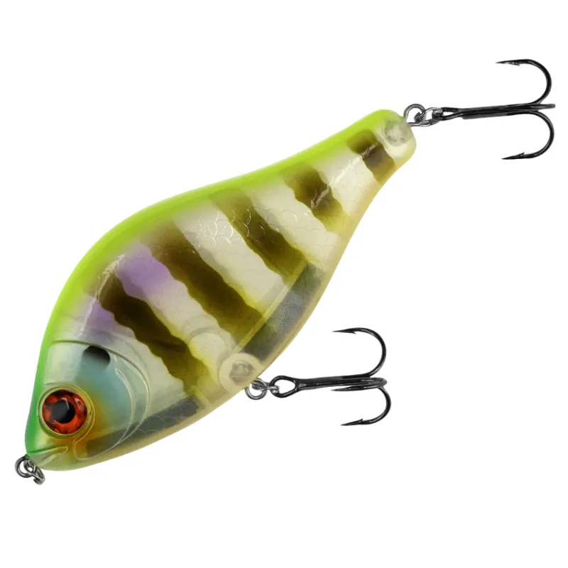 Mikado MFT Jerk 7cm Chartreuse Bluegill Sinking