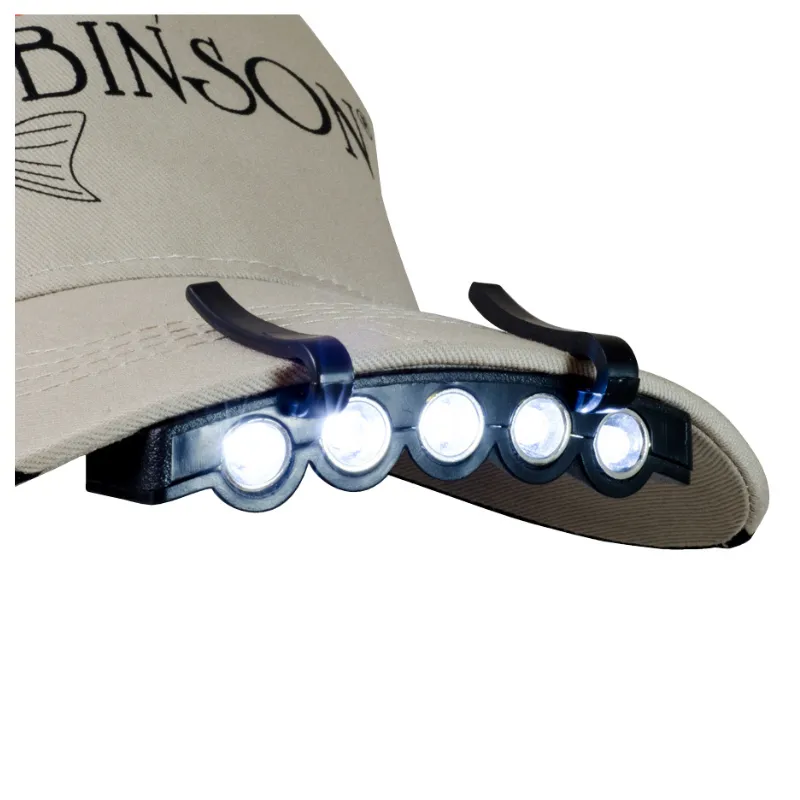 Latarka czołowa na daszek czapki Robinson 99-LM-008