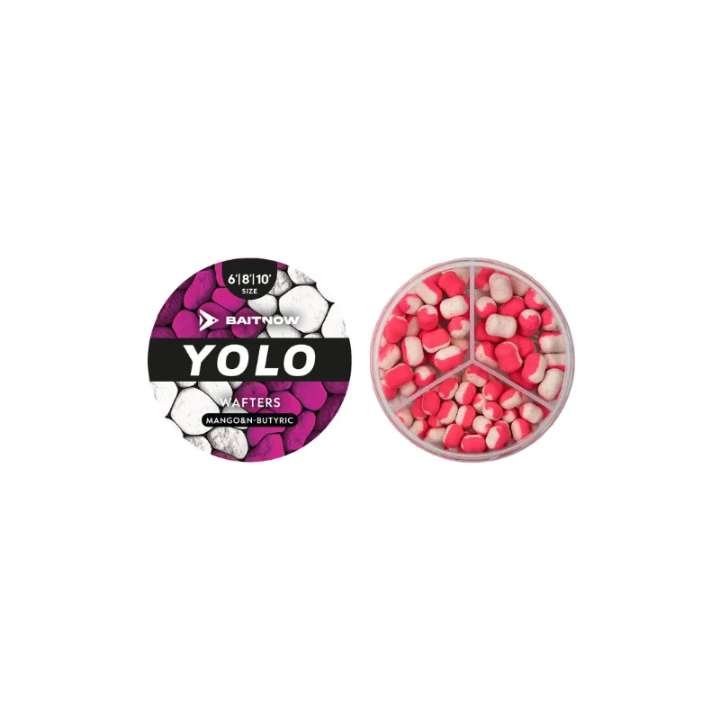 Wafters YOLO Mango & N-Butyric White Pink 6/8/10mm – Method Feeder