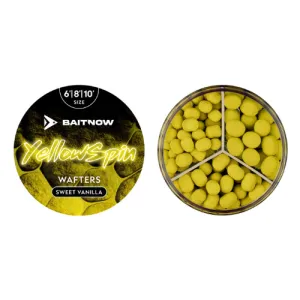 Wafters Method Feeder YELLOW SPIN 6/8/10mm
