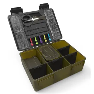 Korum Tackle Blox Fully Loaded – pudełko wędkarskie z wyposażeniem
