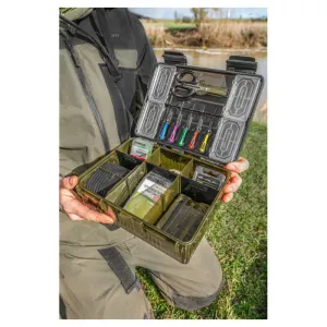 Korum Tackle Blox Fully Loaded – pudełko wędkarskie z wyposażeniem