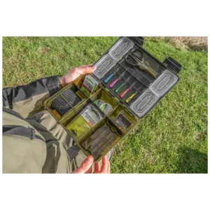 Korum Tackle Blox Fully Loaded – pudełko wędkarskie z wyposażeniem