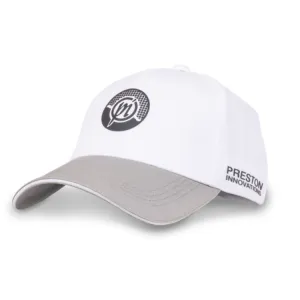 Preston White PI Logo Cap – czapka wędkarska z daszkiem