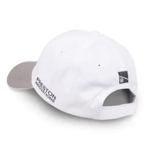 Preston White PI Logo Cap – czapka wędkarska z daszkiem