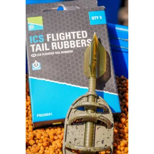 Nasadki Preston ICS Flighted Tail Rubbers 5 sztuk