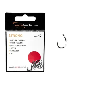 Haczyki Esca Feeder Method Strong 10 bez zadzioru