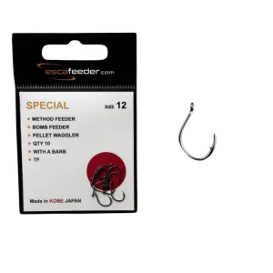Haczyki Esca Feeder Method Special 10 bez zadzioru