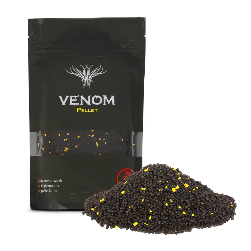 Pellet Up Fish Venom 3mm 800g – pellet method feeder karp