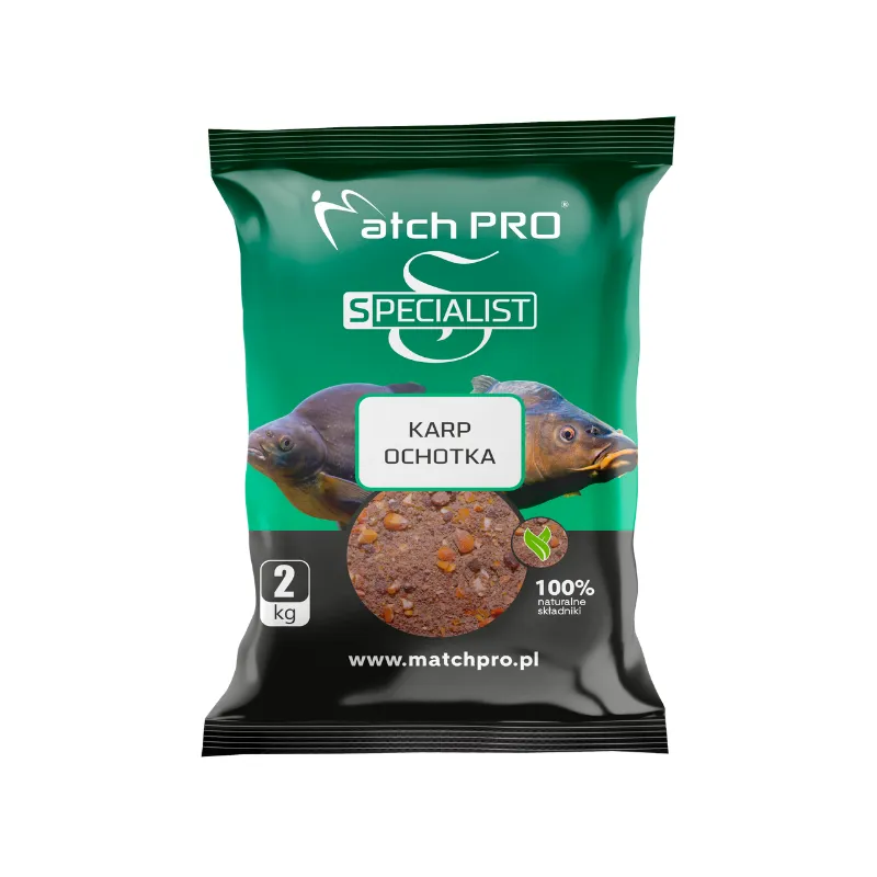 Zanęta MatchPro Specialist Karp Ochotka 2 kg na karpie