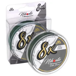 Plecionka Mikado Nihonto Octa 0.06mm 150m Zielona
