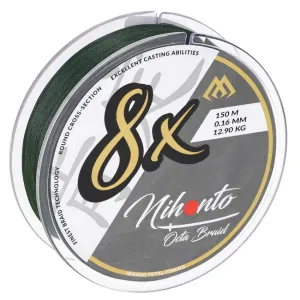 Plecionka Mikado Nihonto Octa 0.06mm 150m Zielona