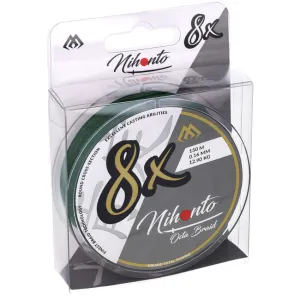 Plecionka Mikado Nihonto Octa 0.06mm 150m Zielona