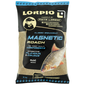 Zanęta Lorpio Magnetic Roach 2kg – skuteczna mieszanka na płoć i krąpia