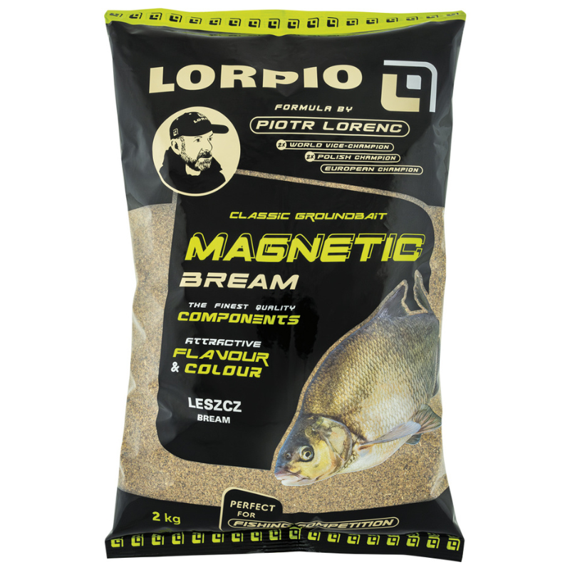 Zanęta Lorpio Magnetic Bream Leszcz 2kg – skuteczna zanęta na leszcza