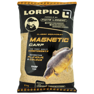 Zanęta Lorpio Magnetic Carp 2kg – skuteczna mieszanka na duże karpie i liny