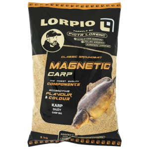 Zanęta Lorpio Magnetic Carp Big 2kg – gruba mieszanka na duże karpie