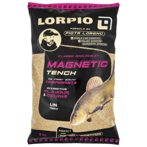 Zanęta Lorpio Magnetic Tench 2kg – klasyczna mieszanka na lina i karasia