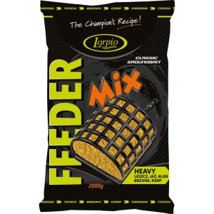 Zanęta Lorpio Feeder Mix Heavy 2kg – skuteczna na duże ryby